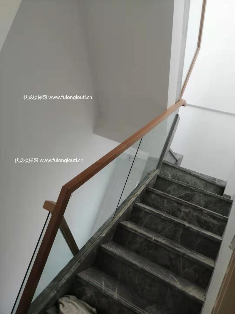 玻璃楼梯扶手款式效果参考 36